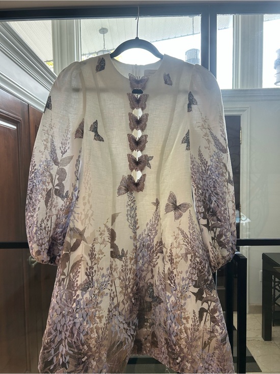 Zimmermann Dresses & Skirts - Zimmermann Cream Lightweight Linen Tunic